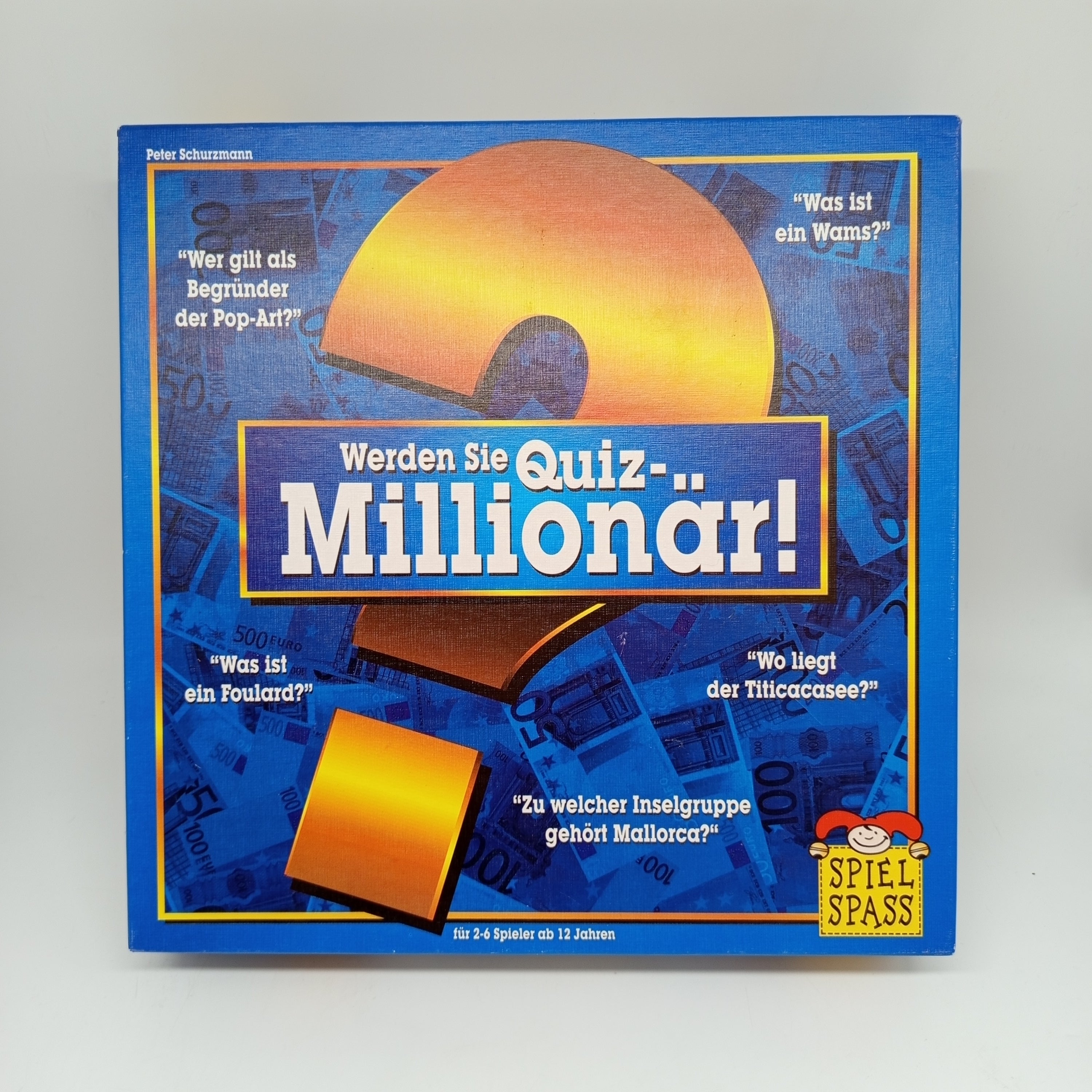 Quizspiel – Werden Sie Quiz-Millionär!, OVP, neu